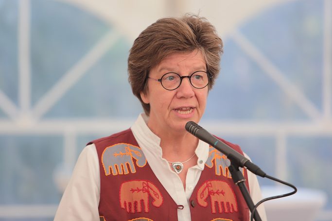 Anke Frickmann Hamburg Beratung Rede Mikrophon